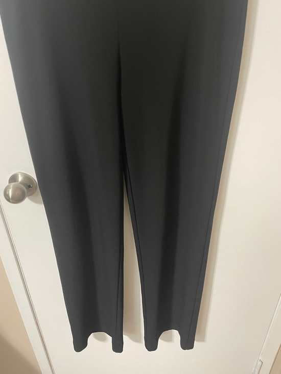 Joseph Ribkoff Black Straight-Leg Pull-On Pants Size 10 - Picture 3 of 7